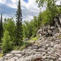 На горе Крутой Ключ, хребет Малый Уральский. :: Алексей Трухин