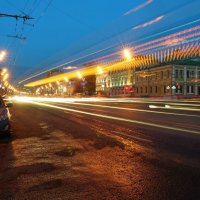 Москва (прогулка по вечернему городу) :: Евгений Жиляев
