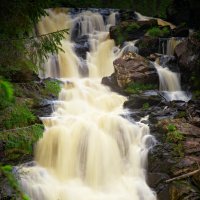 Карелия , водопад   Белые мосты :: Мария Агапудова