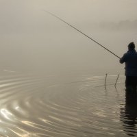 Рыбалка в тумане :: Олег Самотохин