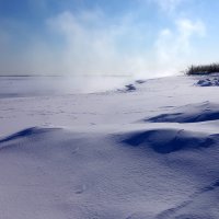На зимнем берегу... :: Иван Солонинка
