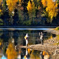 Диалоги о рыбалке. :: Александр Зуев