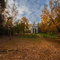 Осень в парке :: Александр Синдерёв