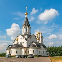 Храм святых равноапостольных Константина и Елены в Митино. :: Александр Теленков