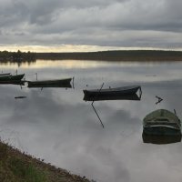 Причал на озере. :: Владимир В