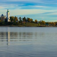 Church of Athanasius the Great on the bank of the Kubena River in October | 15 :: Sergey Sonvar