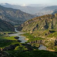 Гунибское водохранилище :: Сергей Сабешкин