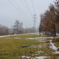 Пасмурный день на улице :: Александр Синдерёв