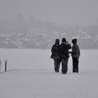 Город в снежной метели :: Татьяна Машошина