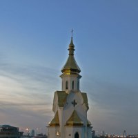 The Church on the River :: Roman Ilnytskyi