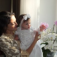 Портрет дочери и внучки :: Владимир Нев