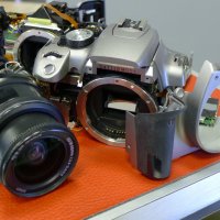 Две разобранные фоткамеры. :: Харис Шахмаметьев