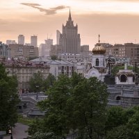 Москва. Закат. :: Иван Иванов