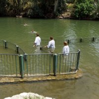 Ярденит место крещения в реке Иордан :: Александр Тверской