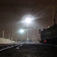railway night :: Sergey Ganja