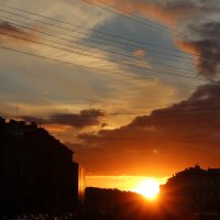 закат в Петербурге :: Диана Абдуллина