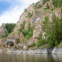 царские ворота на Енисее. :: Сергей Тонких