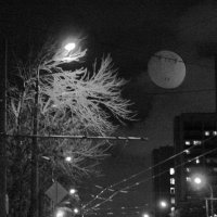 луна как бледное пятно... :: Анастасия Астраханцева