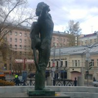 Памятник Владимиру Высоцкому на  Страстном бульваре :: Владимир Прокофьев