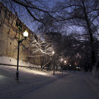 Аллея у восточной стены :: Сергей Мягченков