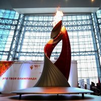 Кампус ДВФУ принимает Олимпийский огонь! :: Алинка Боровских