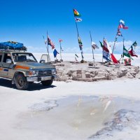 Боливия 2012, Уюни, Соляное озеро. :: Олег Трифонов
