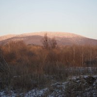 Пейзаж, конец ноября, предгорья Сихотэ-Алинь :: Виктор Алеветдинов