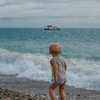 Мальчик и море :: Дмитрий Гортинский
