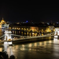 Парламент и Цепной мост в Будапеште :: Евгений Свириденко