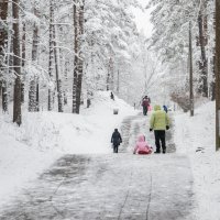 В Риге первый снег! :: Jevgenija St