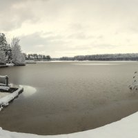 Первый лед, первый снег. :: Dmitry D