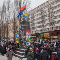 Памятника Ленину больше нет :: Олег Самотохин