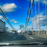 Верхняя эстакада моста Вашингтона в Нью Йорке :: Яков Геллер