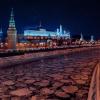 Зимний Вечер на Москва реке :: Влад Селезнев