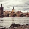 Карлов мост на реке Влтава в Праге :: Сергей Кокотчиков