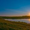 Закат над озером :: Leonid Krasnov