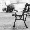 A bench in the church park. :: Boris Berg