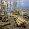 Царь Пётр на строительстве кораблей в Вороеже :: Gen Vel