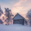 Морозный закат на Белой горе :: Елена Соколова