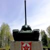 Танк Т-34 на «Поле памяти» в Сычёвке. :: Ольга Довженко