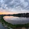 Закат на реке Серая / Александров :: Денис Бочкарёв