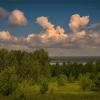 "Зелёное лето, небо, облака, река"© :: Владимир Макаров