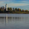 Church of Athanasius the Great on the bank of the Kubena River in October | 9 :: Sergey Sonvar