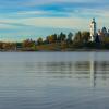 Church of Athanasius the Great on the bank of the Kubena River in October | 18 :: Sergey Sonvar