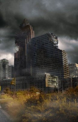 Эффект разрушенного города в Фотошоп
