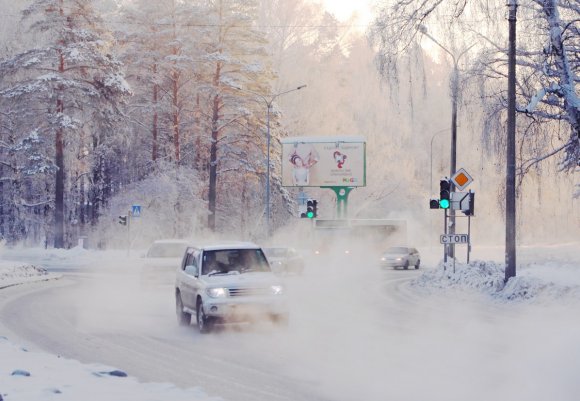 О съемке на морозе в городе