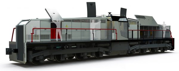 ТЭМ8 - новый российский маневровый локомотив