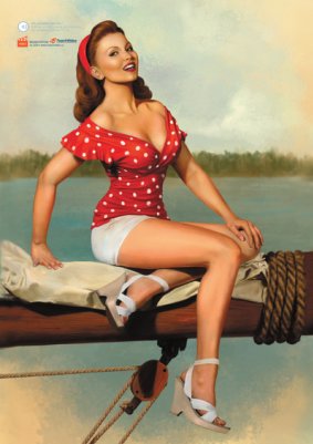 Урок Фотошопа. Делаем фото как в жанре Pin-up!