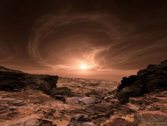Фото с Марса - настоящая неЗемная красота!