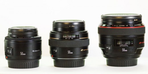 Сравнение 50mm объективов Canon